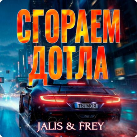 Обложка «Сгораем дотла» — Jalis & Frey